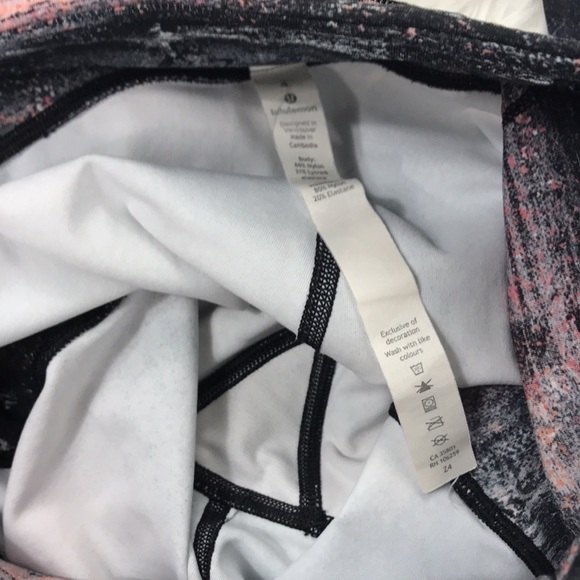 Lululemon Speed Up Tight *28" Azurite Poppy Coral Multi - Picture 4 of 6